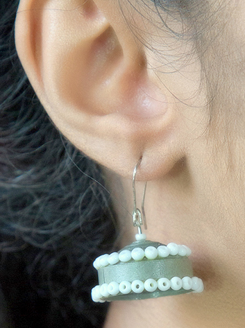 Aqua Green Earring